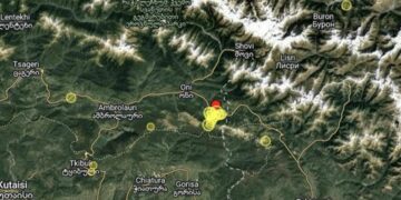 საქართველოში მიწისძვრა მოხდა