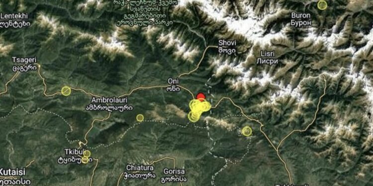 საქართველოში მიწისძვრა მოხდა