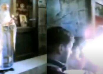 ხილული სასწაული, რომელმაც მთელი საქართველო გააოგნა – ნახეთ, მამა სერაპიონის ვიდეო და ღვთიური ნათება