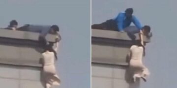 როგორ გადაარჩინეს გოგონა მე-20 სართულიდან გადავარდნას: ყველაფერი რამდენიმე წამმა გადაწყვიტა – შოკისმომგვრელი კადრები