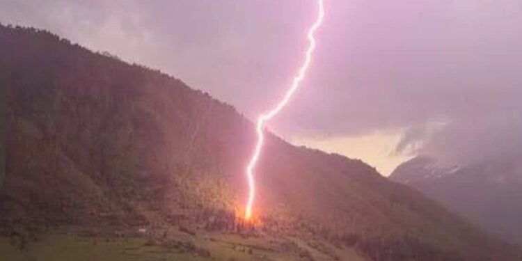 მესტიაში მეხი ჩამოვარდა – რა ვითარებაა ადგილზე?