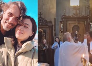 სოფი ლორენის ვაჟი სამთავროს მონასტერში მოინათლა და გაბრიელი დაერქვა – რა კადრები ვრცელდება?