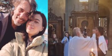 სოფი ლორენის ვაჟი სამთავროს მონასტერში მოინათლა და გაბრიელი დაერქვა – რა კადრები ვრცელდება?