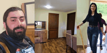 „შემდეგი ეტაპი იქნება ტექნიკის შეტანა და ამ თვის ბოლოს მარიამს შევიყვანთ მის ახალ სახლში” – დანტესი მარიამ კოხრეიძის სახლს გვათვალიერებინებს