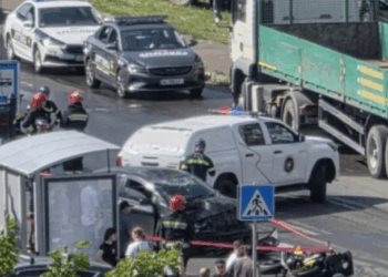 ერთმანეთს მოტოციკლი და მსუბუქი ავტომობილი შეეჯახა – რა კადრები ვრცელდება ავჭალიდან?