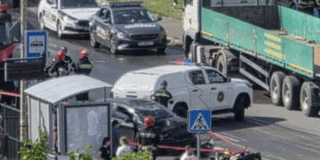 ერთმანეთს მოტოციკლი და მსუბუქი ავტომობილი შეეჯახა – რა კადრები ვრცელდება ავჭალიდან?