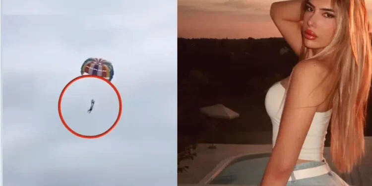 ვიდეოში ისმის სასოწარკვეთილი ხმები – პარაშუტით ფრენისას 19 წლის გოგონამ მოულოდნელად უსაფრთხოების ქამარი გახსნა და სიმაღლიდან ვარდნის შედეგად გარდაიცვალა