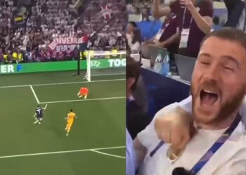 ბუდუ ზივზივაძის გიჟური რეაქცია კვარას ჩემპიონთალიგურ გოლზე – ამას ქვია ნამდვილი მეგობრობა