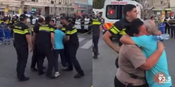 ცოლი ნანგრევებში ეგონა – ემოციური შეხვედრა გადარჩენილ მეუღლესთან – რა კადრები ვრცელდება თბილისში, მგრევის ადგილიდან?