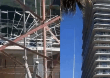 კორპუსის საყრდენი კონსტრუქცია ჩამოინგრა, დაშავდა 1 ადამიანი – სად მოხდა შემთხვევა?