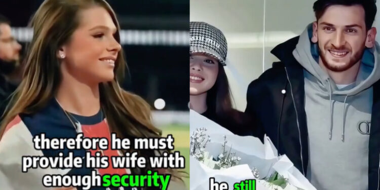 ,,შეამჩნიეთ ხვიჩა კვარაცხელიას ეს ჟესტი, როცა მან გოგონების მხარდამჭერ გუნდთან გაიარა?” – ამ წარწეროთ აქვეყნებს ვიდეოს პოპულარული სპორტული ტიკტოკ გვერდი Russell Fearless