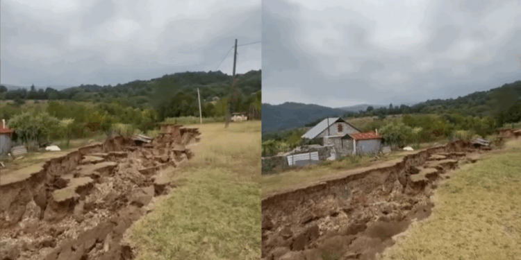 ,,დაუჯერებელი ამბავია” – ხარაგაულში მეწყრული პროცესები გრძელდება, ნახეთ რა საგანგაშო კადრები ვრცელდება