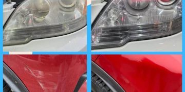 ნაკაწრების ამოყვანა ავომობილზე