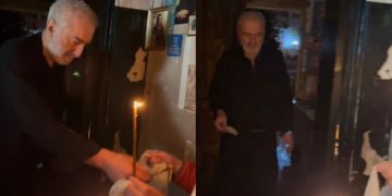 ,,კარზე დაწერა მივდივარო” – ბერი ნიკოლოზის მრევლის მოულოდნელი განცხადება