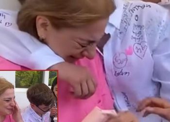 ამაღელვებელი კადრები ,,ბოლო ზარიდან” – რა აჩუქეს მასწავლებელს მოსწავლეებმა: “იცოდით რომ ვერ ვიყიდდი”
