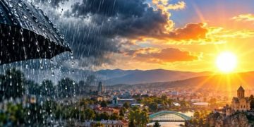 სად იწვიმებს და სად იქნება სითბო – ამინდის განახლებული პროგნოზი